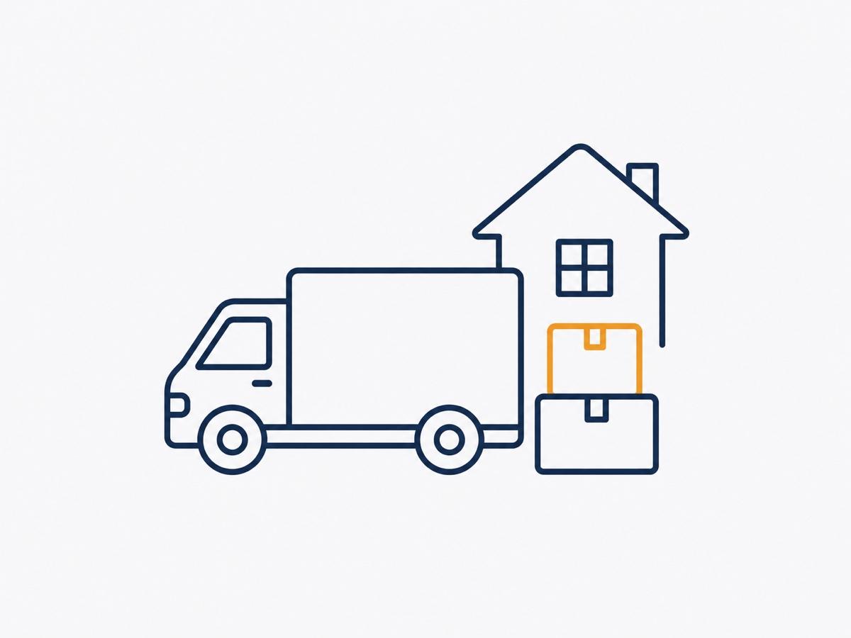 House removals illustration